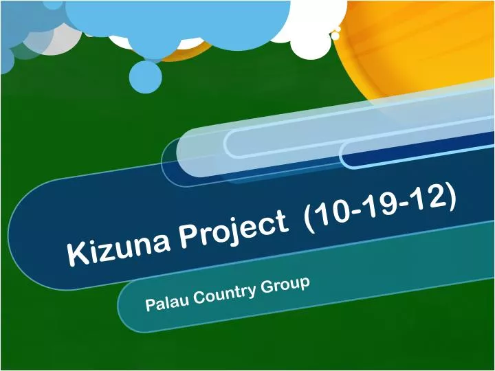 kizuna project 10 19 12