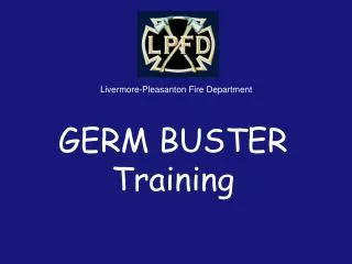 GERM BUSTER Training
