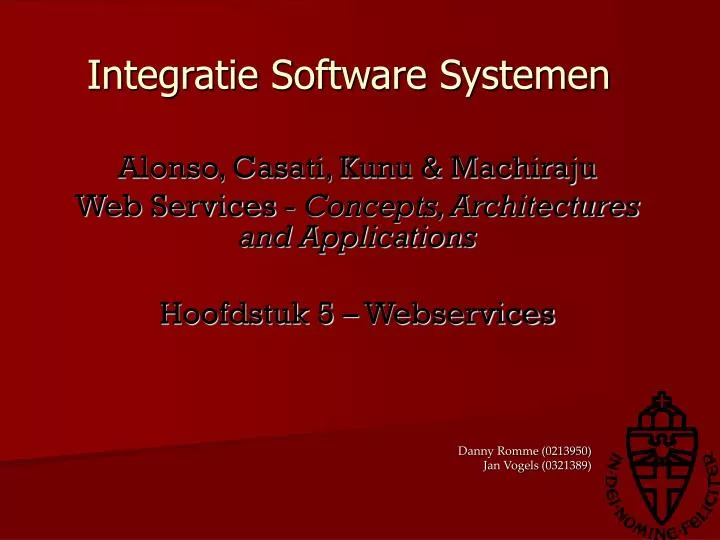 integratie software systemen