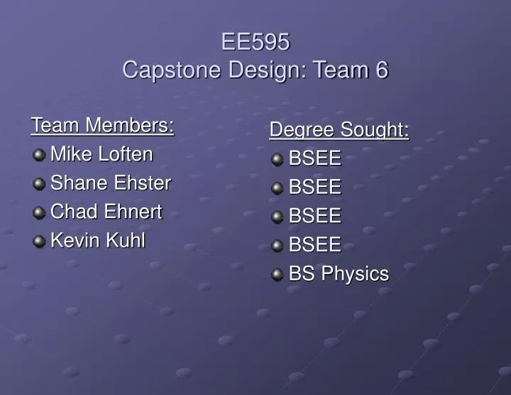 ee595 capstone design team 6