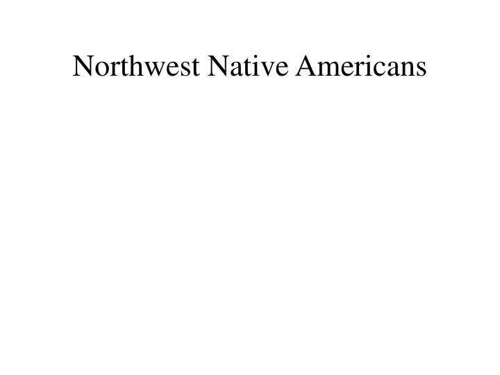northwest native americans