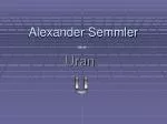 Alexander Semmler - slide 1