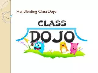 handleiding classdojo