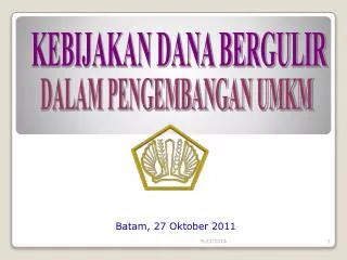 batam 27 oktober 2011