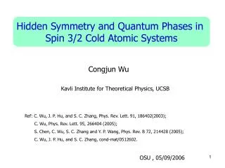 Hidden Symmetry and Quantum Phases in Spin 3/2 Cold Atomic Systems