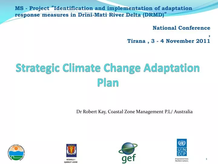 strategic climate change adaptation plan
