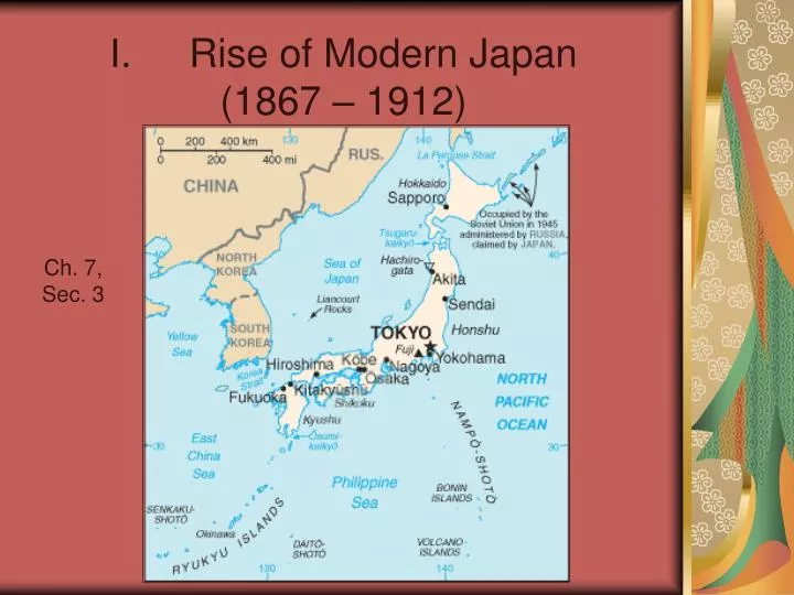 rise of modern japan 1867 1912