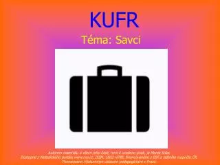 kufr t ma savci