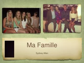 ma famille