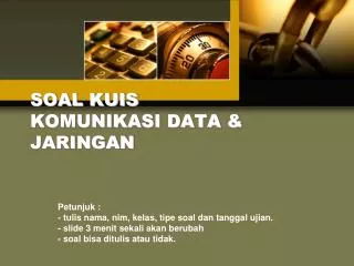 soal kuis komunikasi data jaringan