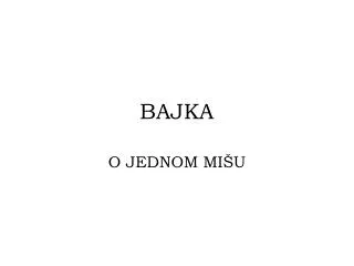 bajka