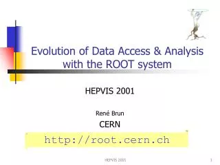 Evolution of Data Access &amp; Analysis with the ROOT system