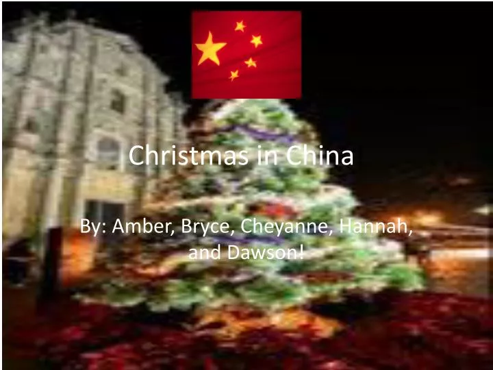christmas in china