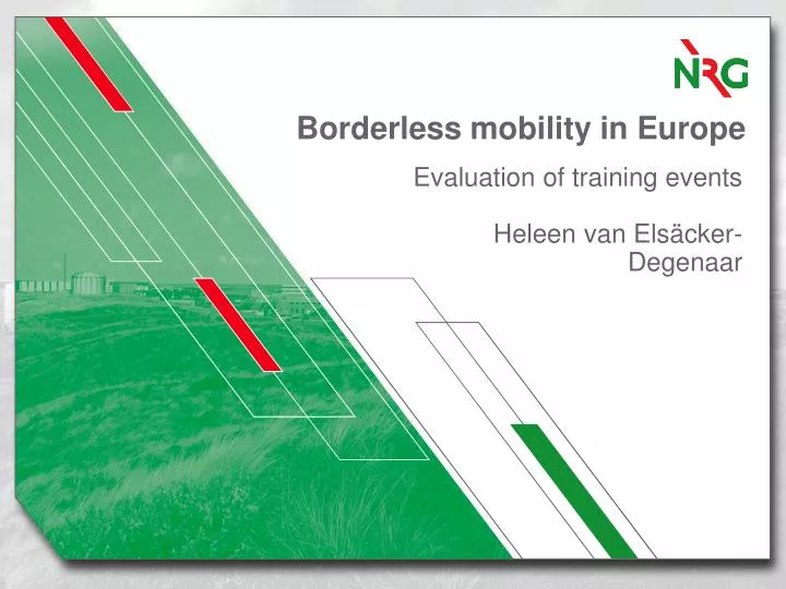 borderless mobility in europe