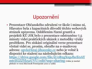 upozorn n