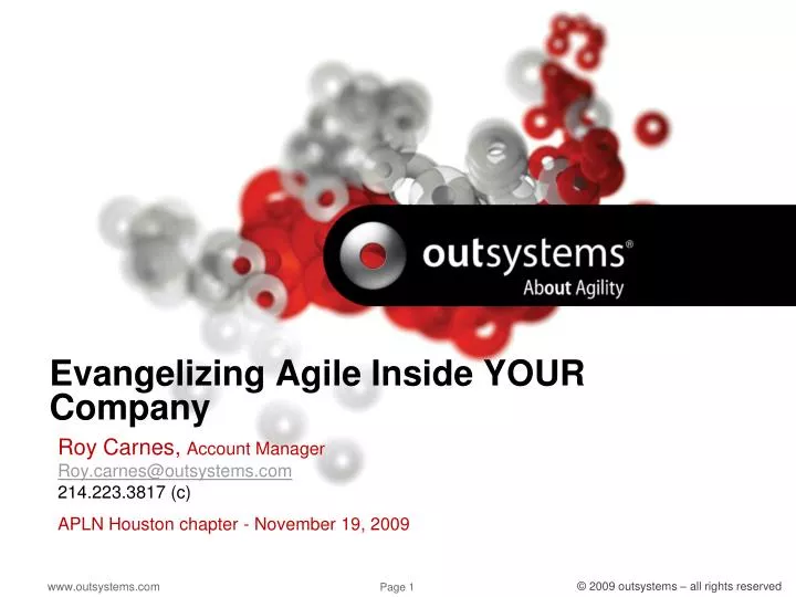 evangelizing agile inside your company