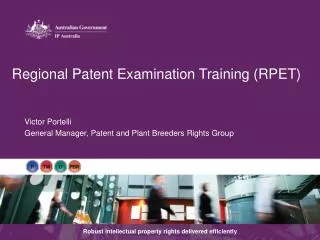 Regional Patent Examination Training (RPET)