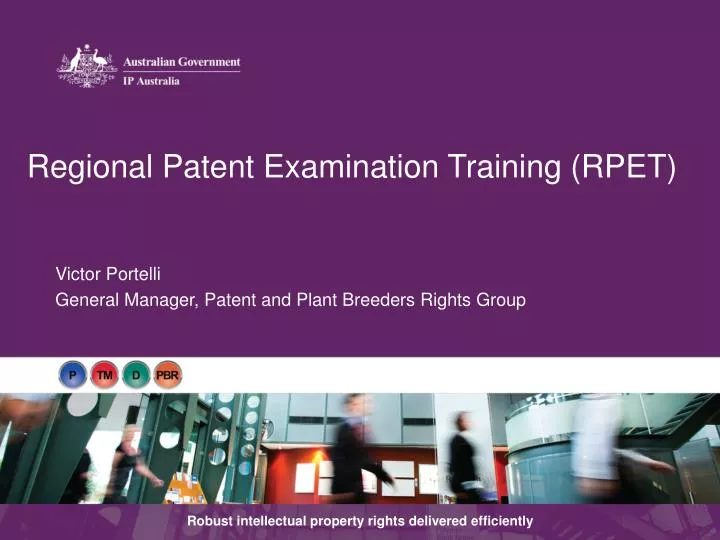 regional patent examination training rpet