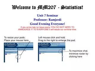 Welcome to MM207 - Statistics!