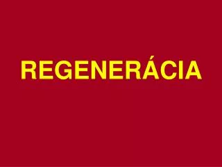 regener cia