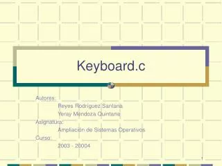 Keyboard.c