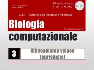 biologia computazionale
