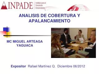 analisis de cobertura y apalancamiento