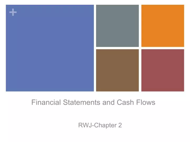 financial statements and cash flows