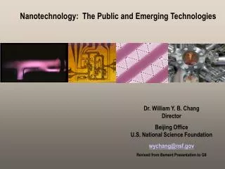 Nanotechnology: Public