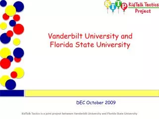 vanderbilt university and florida state university