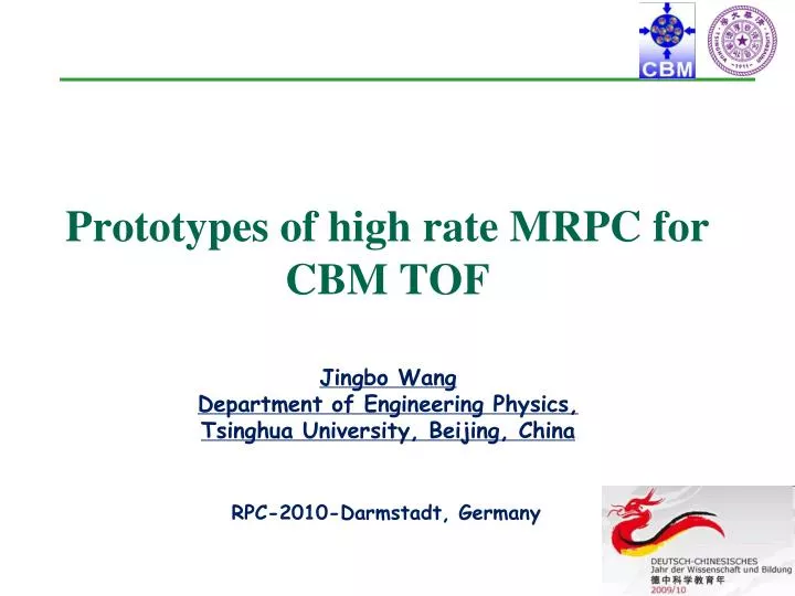 prototypes of high rate mrpc for cbm tof