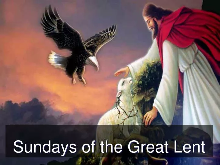 sundays of the great lent