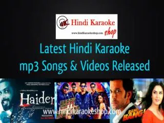 Bang Bang Hindi Karaoke with Lyrics