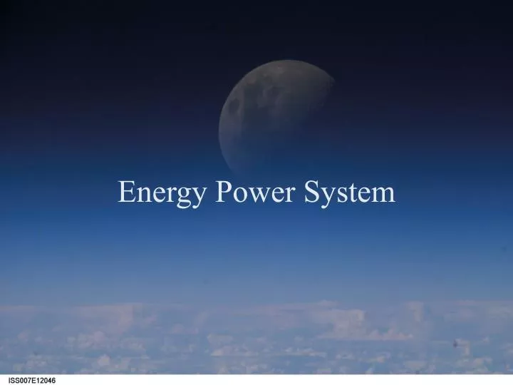 energy power system