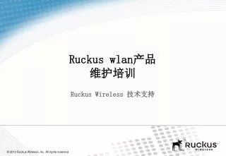 ruckus wlan