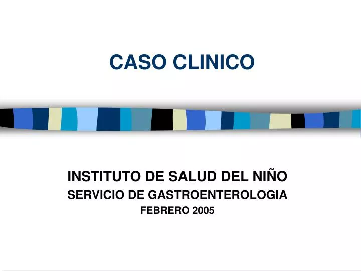 caso clinico