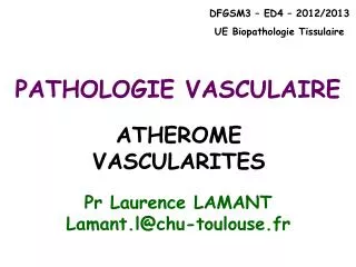 atherome vascularites
