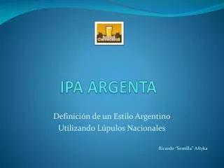 ipa argenta