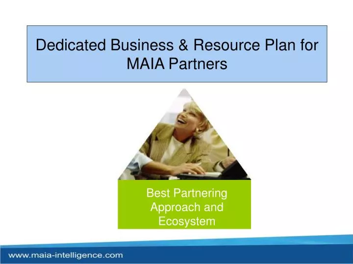 dedicated business resource plan for maia partners