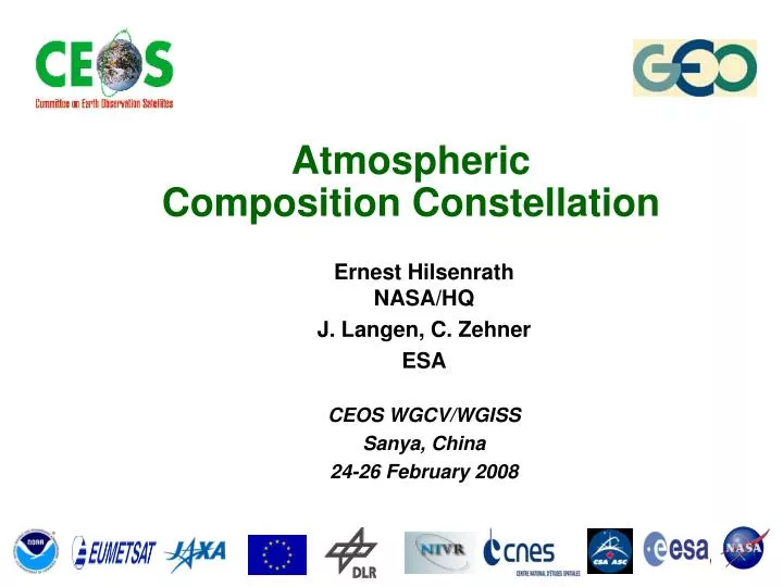 atmospheric composition constellation