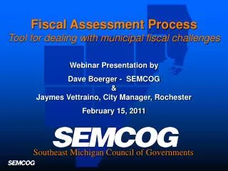 Southeast Michigan Council of Governments