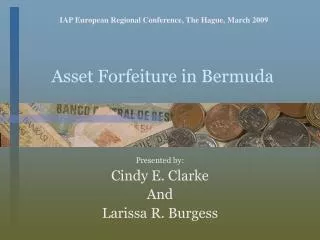 Asset Forfeiture in Bermuda