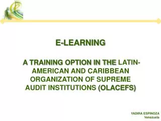 E-LEARNING