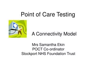 point of care testing