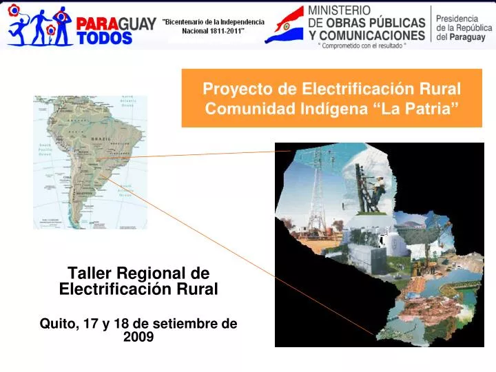 proyecto de electrificaci n rural comunidad ind gena la patria