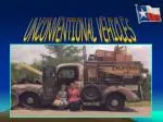 UNCONVENTIONAL VEHICLES - slide 1