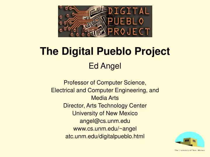 the digital pueblo project