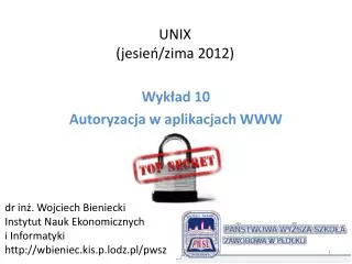 unix jesie zima 2012