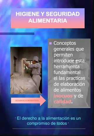higiene y seguridad alimentaria