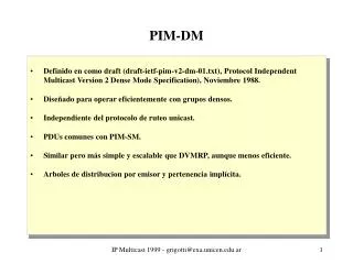 PIM-DM